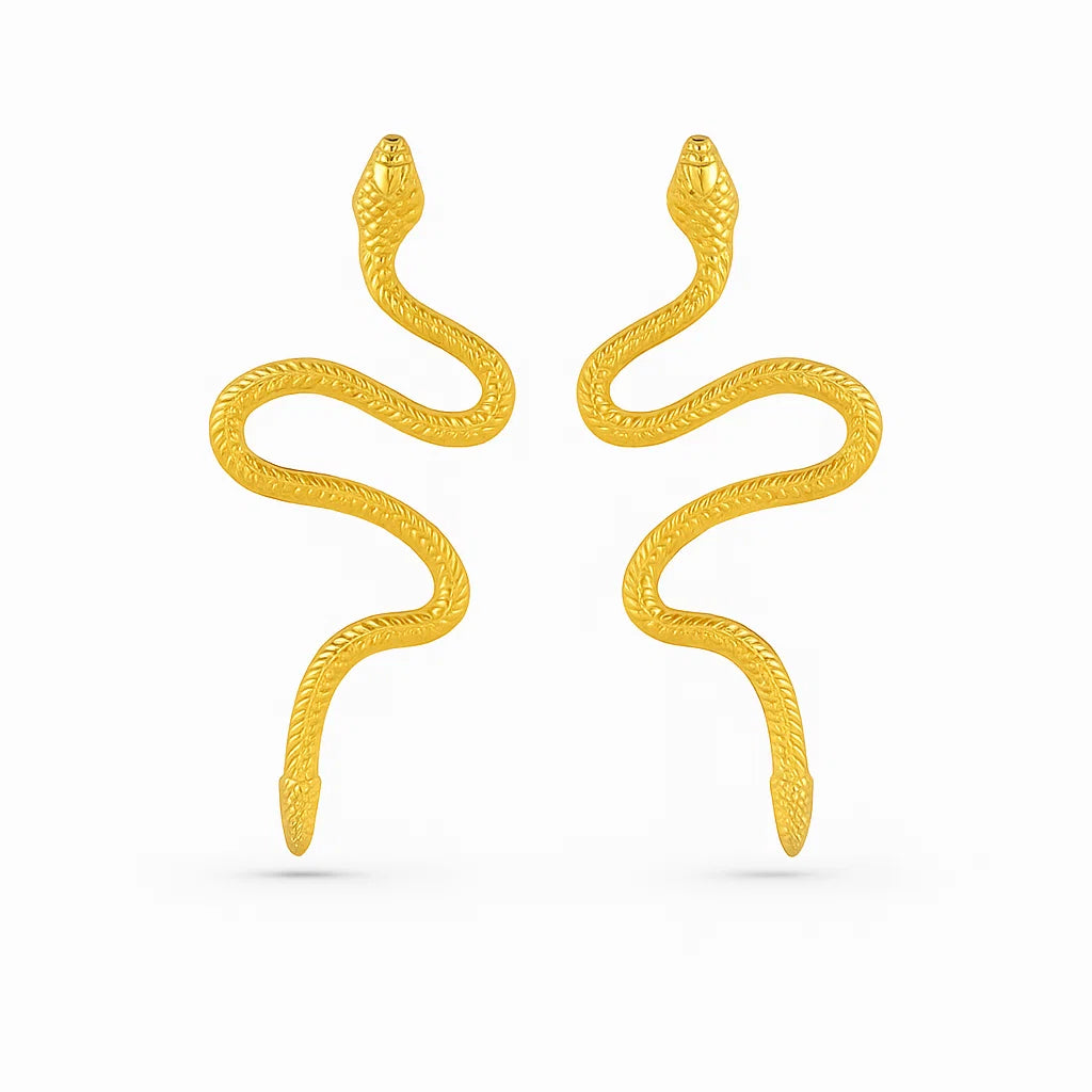 Statement Snake Earrings