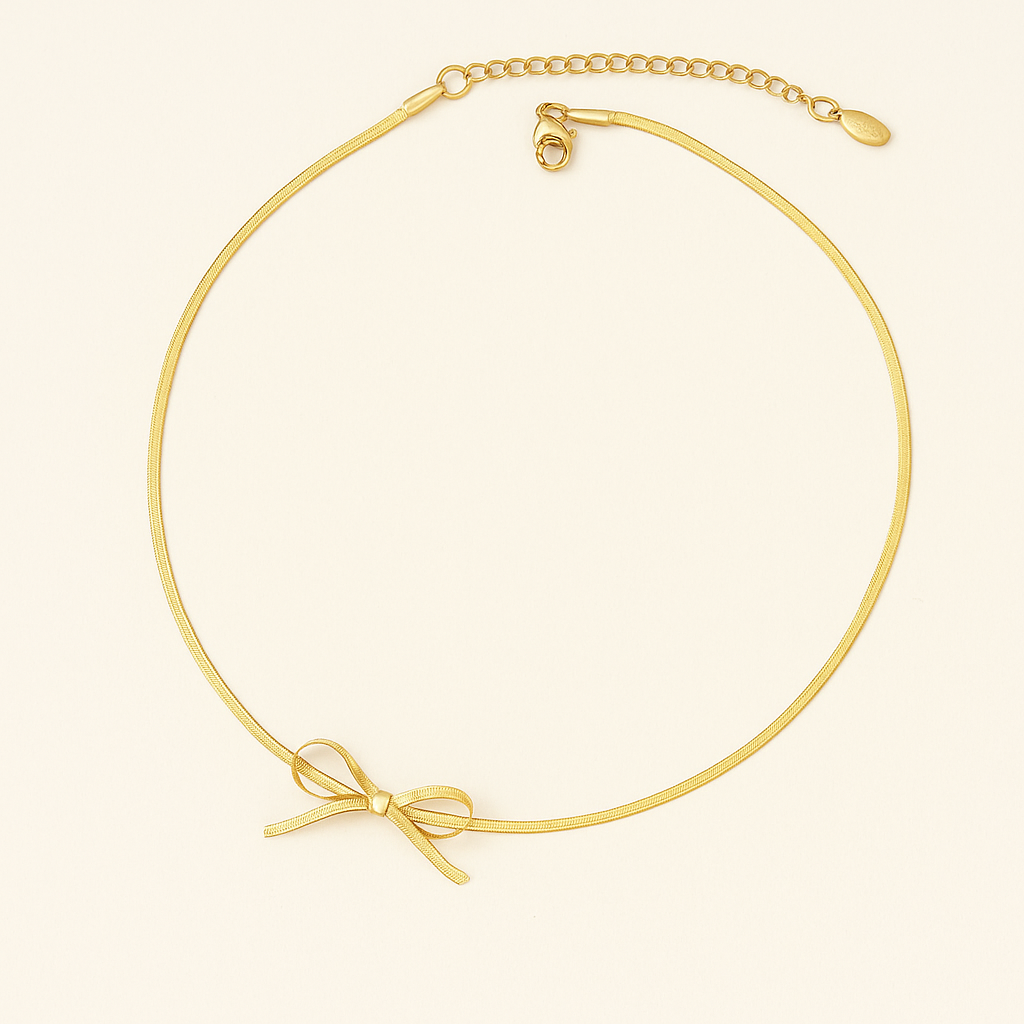 Bow Choker Necklace