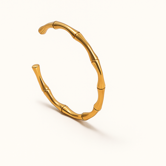 Golden Bamboo Cuff