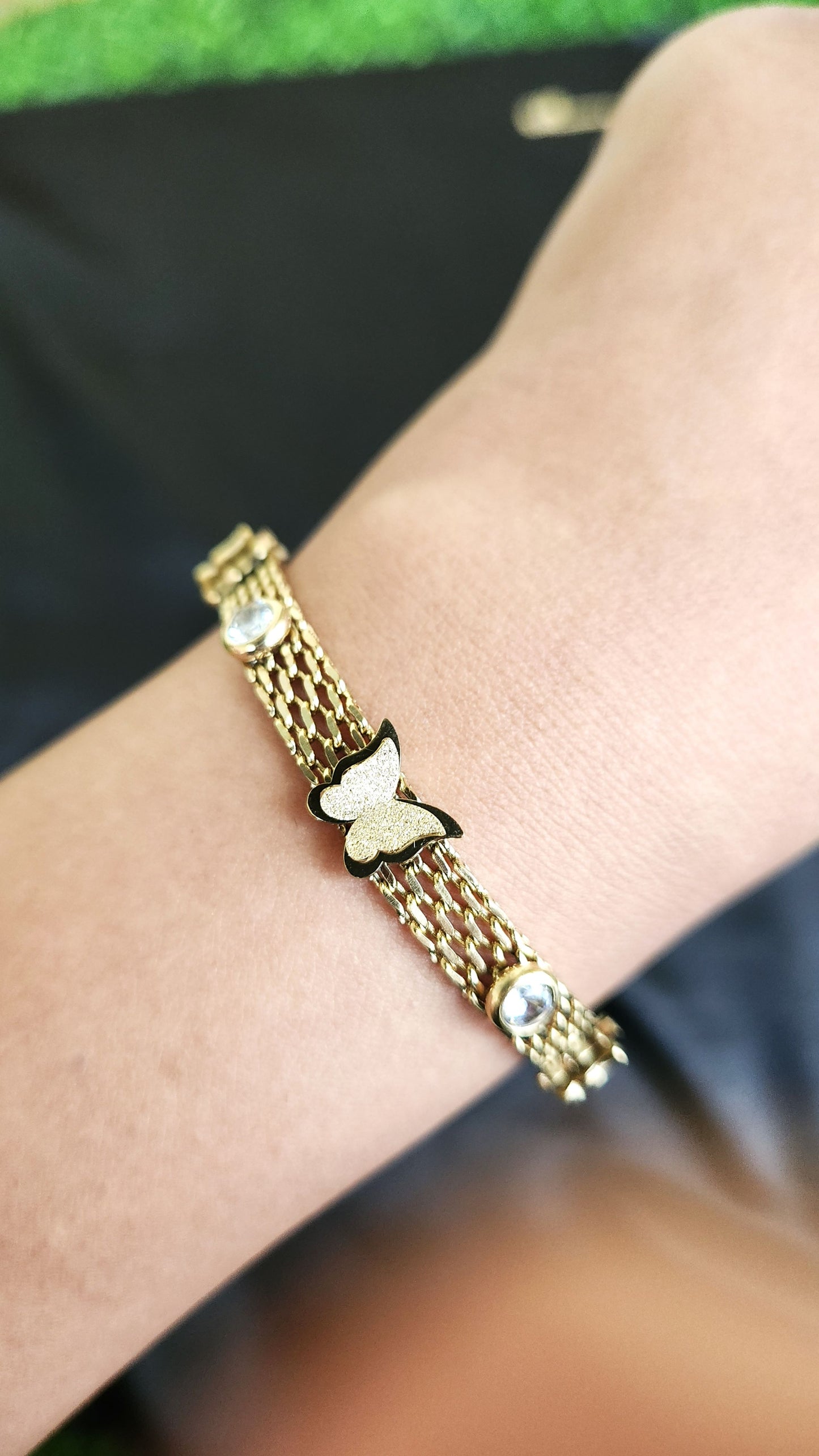 Enchanted Butterfly Charm Bracelet